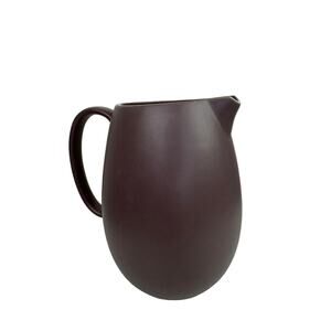 Vera Wang by Wedgwood Naturals Purple Large Portable Solid China Pitcher